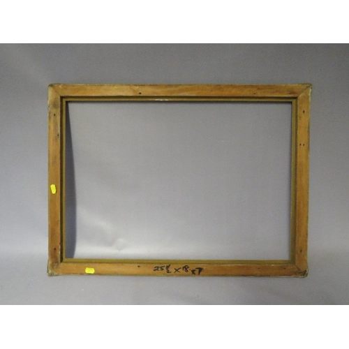 65 - A SELECTION OF EIGHT LATE 19TH / EARLY 20TH CENTURY GOLD DECORATIVE WATERCOLOUR FRAMES, with some re... 