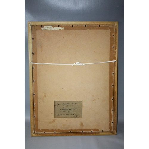 99 - SCHOOL OF EVIE SYDNEY HONE (1894-1955). Abstract composition 'Warm & Cold', see inscription verso, b... 
