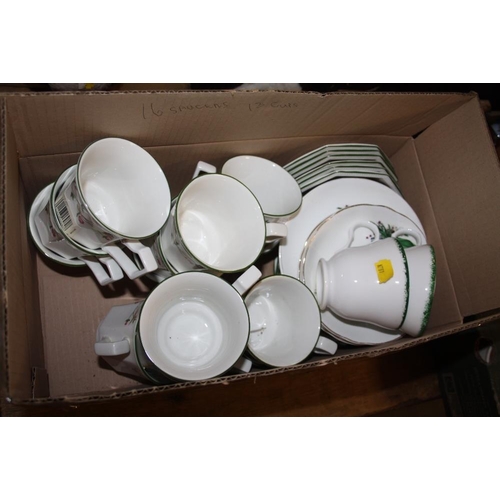 153 - A BOX OF ETERNAL BEAU AND OTHER CHINA