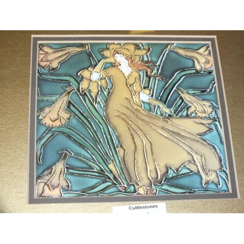 16 - A COLLECTION OF ASSORTED PRINTS TOGETHER WITH AN ANTIQUE PENCIL DRAWING BY GEORGE WILLOUGHBY MAYNARD... 