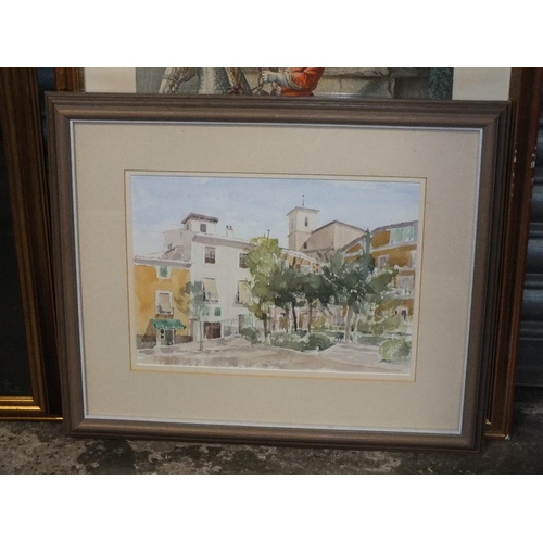 40 - A COLLECTION OF ASSORTED PICTURES AND PRINTS TO INCLUDE STILL LIFE STUDIES OF FLOWERS, WATERCOLOUR O... 