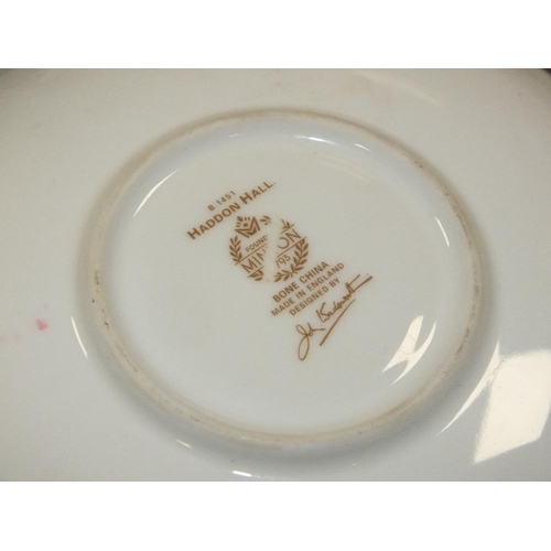 84 - A TRAY OF MINTON HADDON HALL CHINA