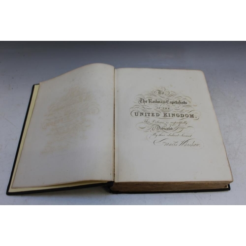 101 - WHIMSHAW'S RAILWAYS OF GREAT BRITAIN AND IRELAND, second edition, with some additional plates