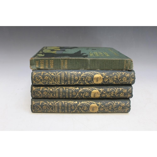 106 - VOLUME I AND II OF MORRIS' NESTS AND EGGS OF BRITISH BIRDS, together with 'The Birds In Our Wood' by... 