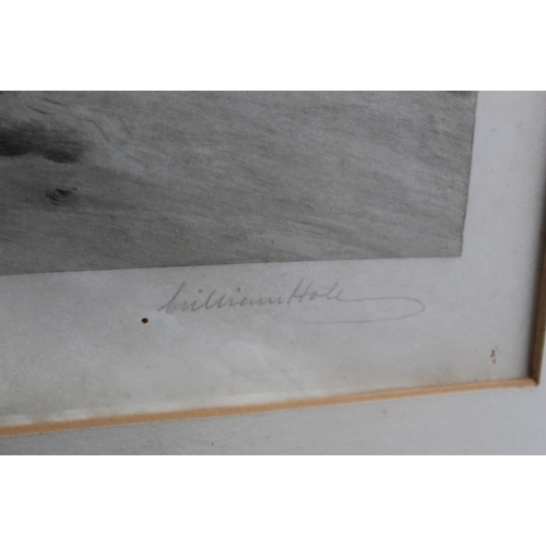 67 - JOSEPH FARQUARSON. A wooded winter landscape with shepherd, sheep and dog. Signed in pencil lower le... 