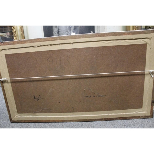 71 - FRANK O. SALISBURY. A 1919 medieval palace interior scene with criminals being sentenced by King. Si... 