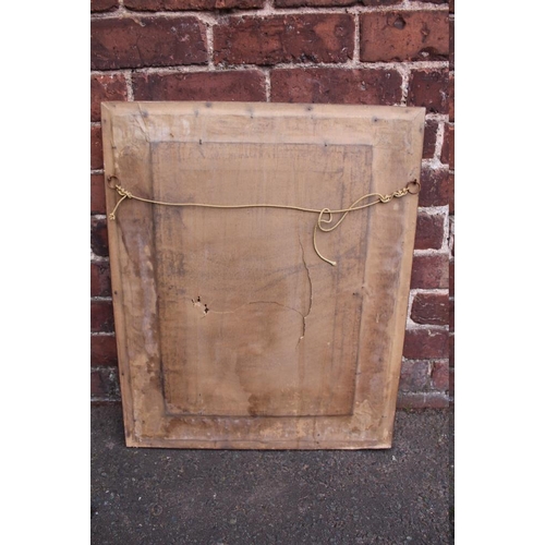 76 - A LATE 19TH / EARLY 20TH CENTURY STUDY OF A YOUNG BOY LEANING ON A TABLE, unsigned, watercolour, fra... 