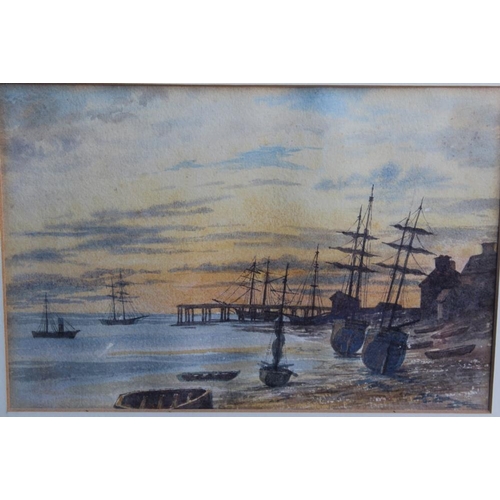 85 - A QUANTITY OF WATERCOLOURS ETC., various artists and subjects