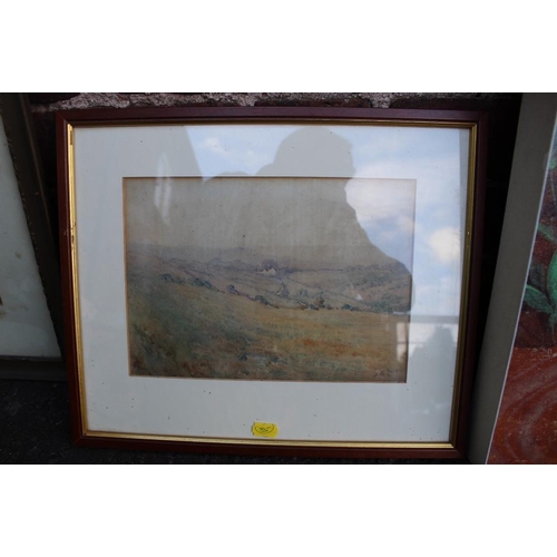 85 - A QUANTITY OF WATERCOLOURS ETC., various artists and subjects