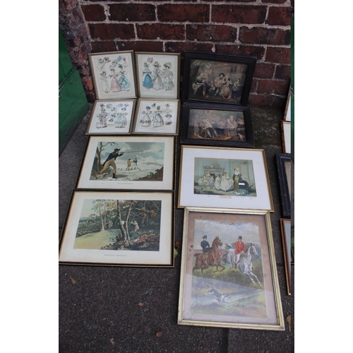 86 - TWO TRAYS OF VINTAGE PRINTS, various artists and subjects