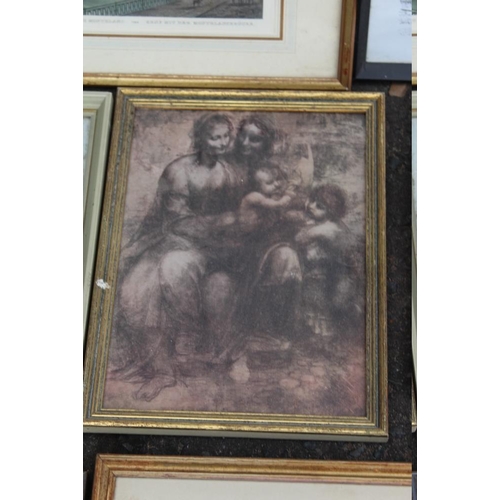 86 - TWO TRAYS OF VINTAGE PRINTS, various artists and subjects