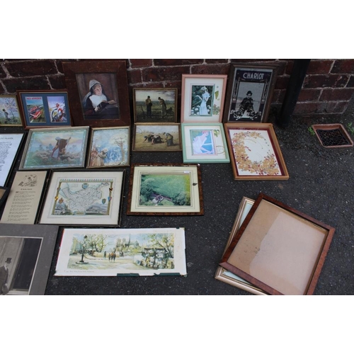 86 - TWO TRAYS OF VINTAGE PRINTS, various artists and subjects