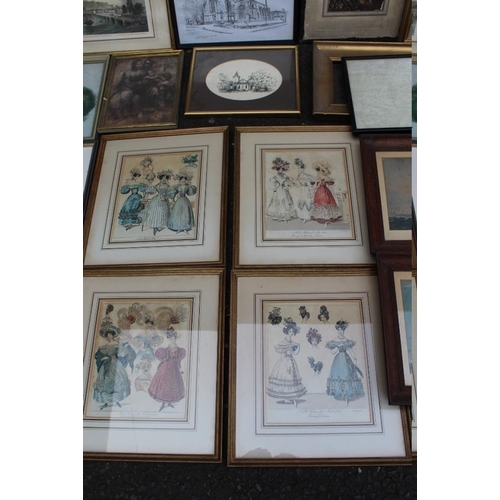 86 - TWO TRAYS OF VINTAGE PRINTS, various artists and subjects