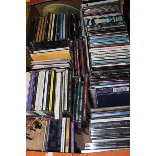 116 - THREE TRAYS OF ASSORTED CD'S TO INCLUDE METALLICA, IRON MAIDEN ETC