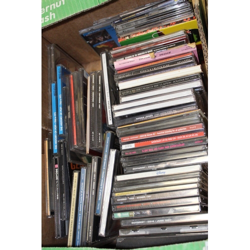 120 - A LARGE QUANTITY OF CD'S, DVD'S AND BLUERAYS - AS FOUND HOUSE CLEARANCE - TO INCLUDE LED ZEPPLIN JAP... 