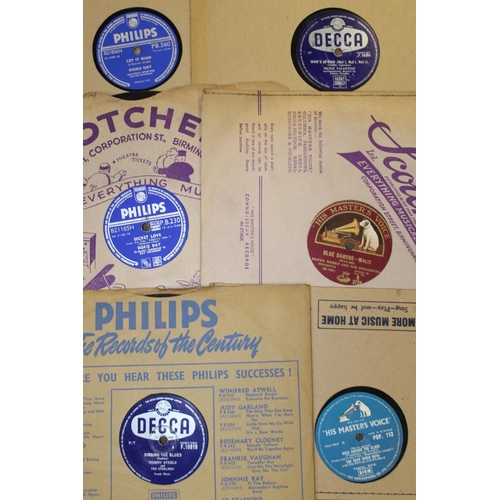 122 - A BOX OF 78 RPM RECORDS