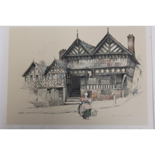 47 - A COLLECTION OF ASSORTED SIGNED PRINTS AND ETCHINGS - BUILDINGS AND LANDSCAPES (12)