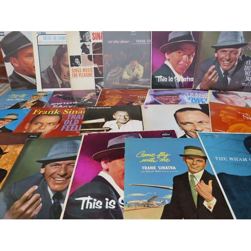 100 - A COLLECTION OF LP RECORDS TO INCLUDE FRANK SINATRA, DEAN MARTIN, ROY ORBISON, GENE PITNEY ETC.