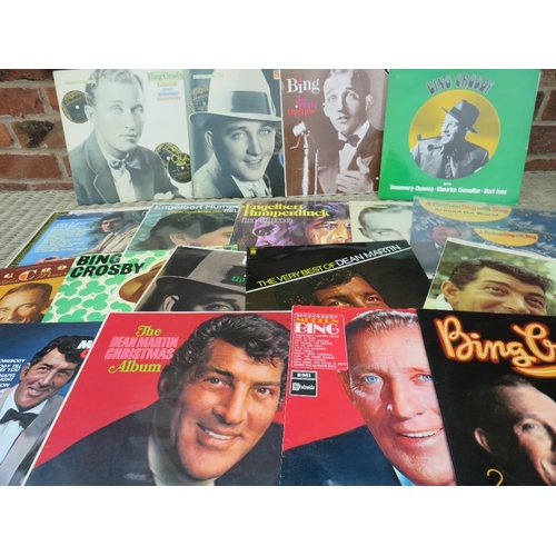 100 - A COLLECTION OF LP RECORDS TO INCLUDE FRANK SINATRA, DEAN MARTIN, ROY ORBISON, GENE PITNEY ETC.