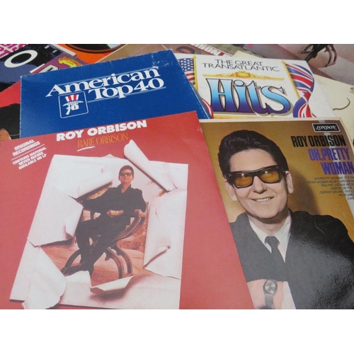 100 - A COLLECTION OF LP RECORDS TO INCLUDE FRANK SINATRA, DEAN MARTIN, ROY ORBISON, GENE PITNEY ETC.