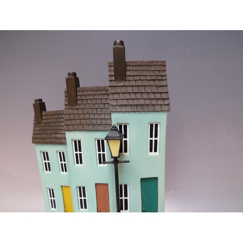 362 - PAUL HORTON (B. 1982). 'Homes & Hearts II', a limited edition painted sculpture, number 359/395 with... 