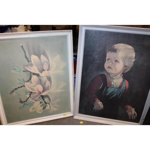 115 - TWO RETRO FRAMED PRINTS