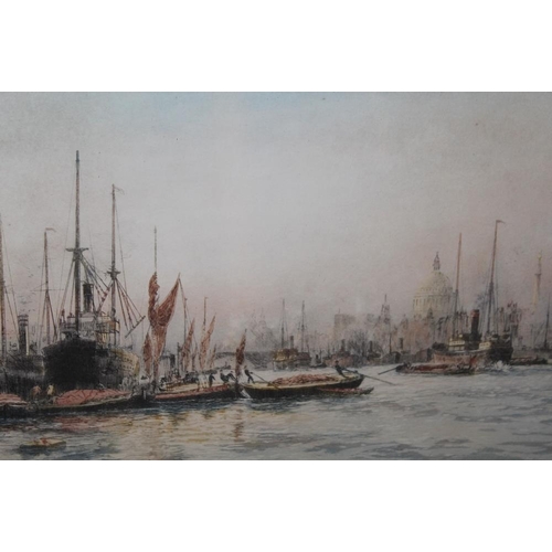 80 - A QUANTITY OF FRAMED WATERCOLOURS AND PRINTS ETC. TO INCLUDE A FRANCIS WELLS ARTISTS PROOF PRINT, SE... 