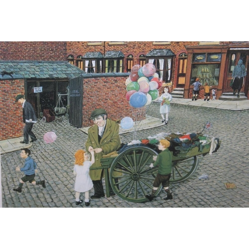 88 - A COLLECTION OF FRAMED AND GLAZED LIMITED EDITION TOM DODSON PRINTS TO INCLUDE SIGNED EXAMPLES (5)