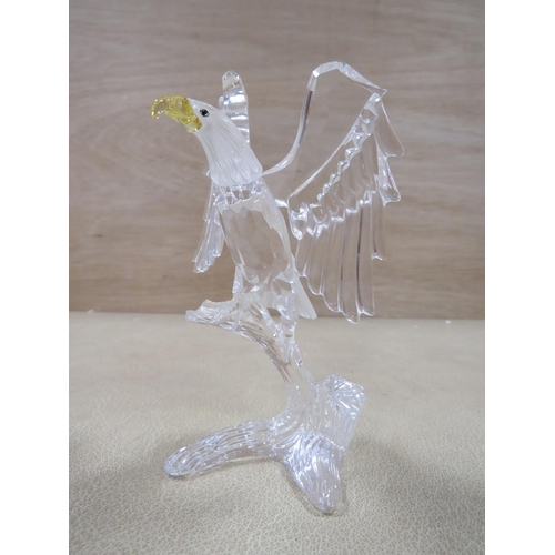 269 - A BOXED SWAROVSKI CRYSTAL EAGLE