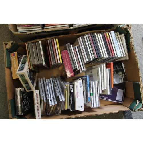 208 - TWO TRAYS OF CD'S ETC