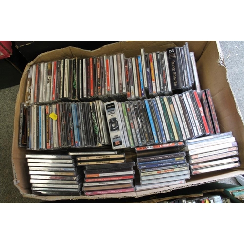 208 - TWO TRAYS OF CD'S ETC