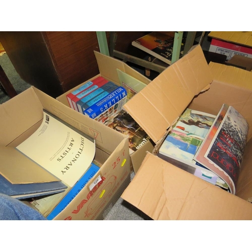 120 - A LARGE QUANTITY OF ART RELATED BOOKS AND MAGAZINES