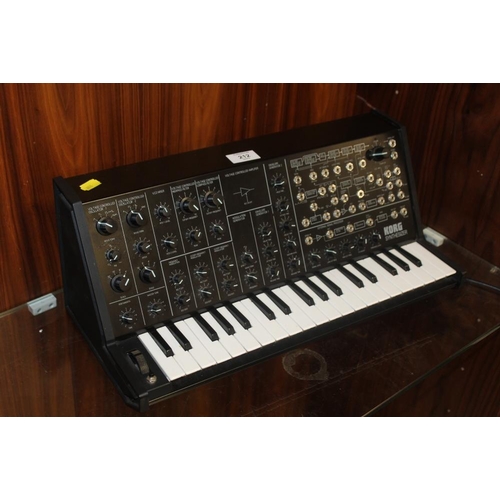 212 - A KORG MS20IC SYNTHESIZER