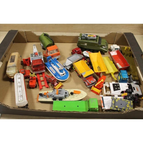 308 - A BOX DIECAST TOY CARS TO INC DINKY AND CORGI EXAMPLES