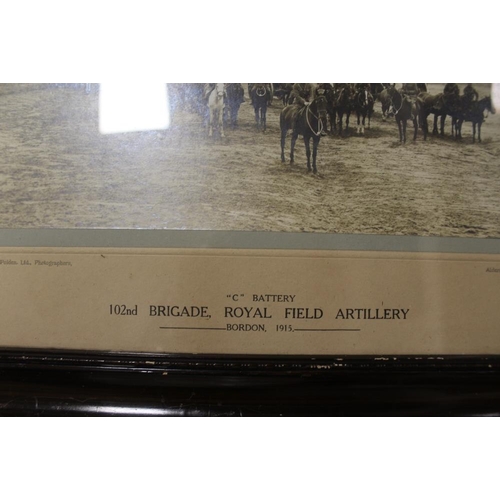 3 - TWO ANTIQUE FRAMED AND GLAZED PHOTOGRAPHS OF POLICE MEN OUTSIDE THE STATION - A/F TOGETHER WITH A PH... 