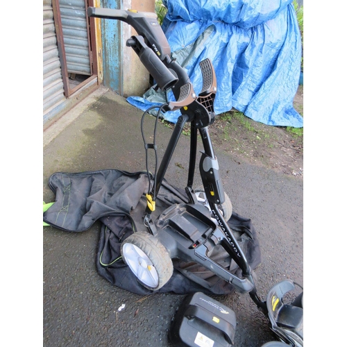 567 - A POWAKADDY FWS ELECTRIC GOLF TROLLEY