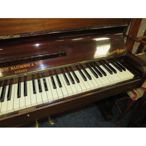 609 - A ROBERT RAATHORNE & SON UPRIGHT PIANO