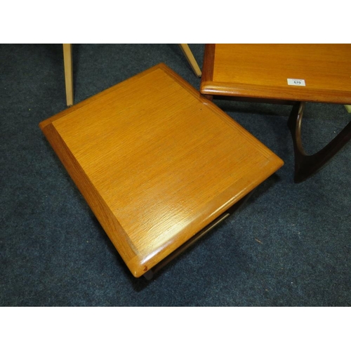 670 - A NEST OF TWO G-PLAN TEAK OCCASIONAL TABLES