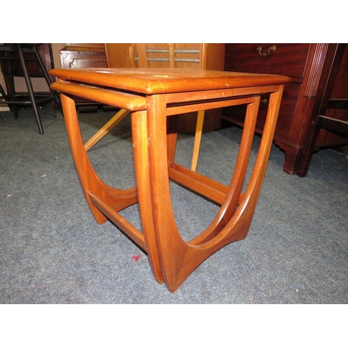 670 - A NEST OF TWO G-PLAN TEAK OCCASIONAL TABLES