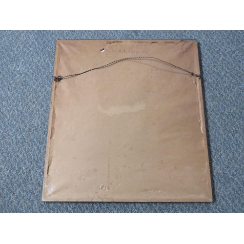 25 - H. A. CAMERON-ROSE (XIX-XX). A portrait of a dog, signed lower right, mixed media on paper laid on b... 