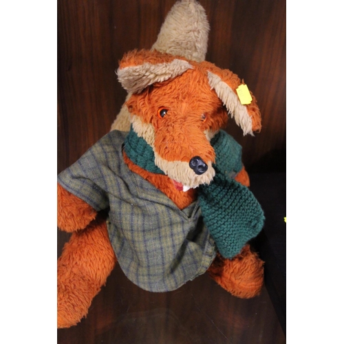 A VINTAGE BASIL BRUSH SOFT TOY