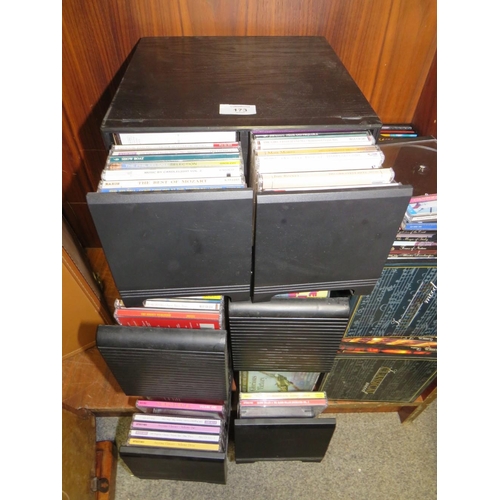 173 - A COLLECTION OF CDS TO INCLUDE CLASSICAL BOOK / CD SET ETC - NOT CHECKED