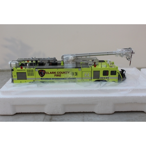 277 - OSHKOSH - TWO BOXED 1:50 SCALE DIE CAST STRIKER 3000 FIRE ENGINES, comprising TWH078 / 01094 and TWH... 