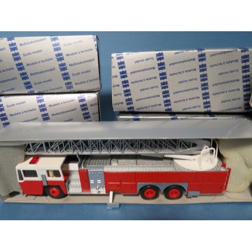 172 - SEVEN BOXED CONRAD FIRE ENGINES