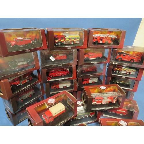 232 - TWENTY SEVEN BOXED ATLAS FIRE ENGINES