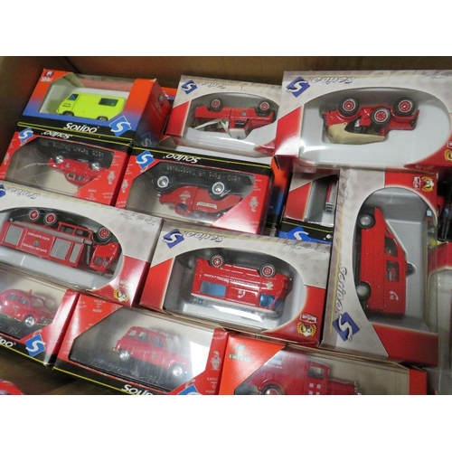 200 - FORTY BOXED SOLIDO EMERGENCY SERVICES VEHICLES