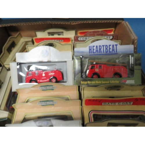 208 - SIXTY BOXED DAYS GONE AND LLEDO FIRE ENGINES, to include Londons Burning, Coronation Street, Heartbe... 