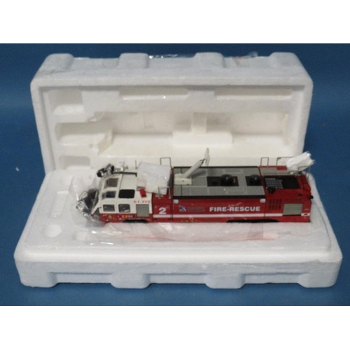 238 - TWO BOXED OSHICOSH STRIKER 3000 1:50 SCALE RESPOND FULL FORCE VEHICLES, TWH078/01095 and TWH078/0109... 