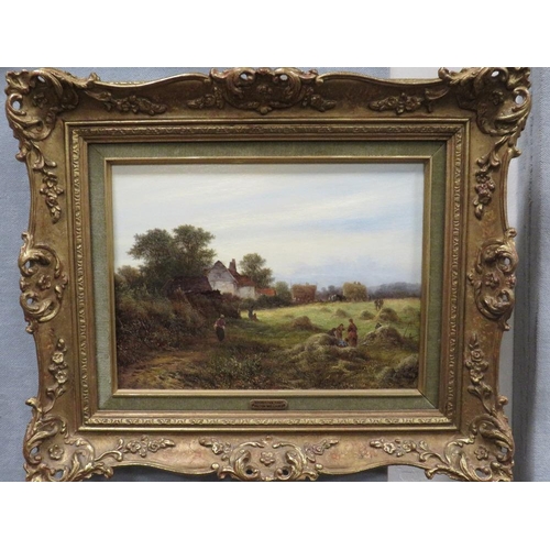 152 - WALTER WILLIAMS (act. 1841-1880). 'Crossways Farm, Surrey'. signed lower left and dated 1880, oil on... 