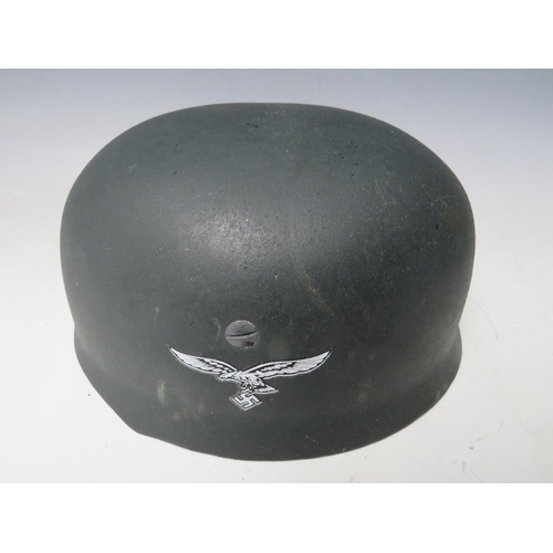 507 - A REPRODUCTION GERMAN SINGLE DECAL PARATROOPERS HELMET